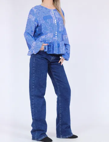Bluza Vero Moda, albastru