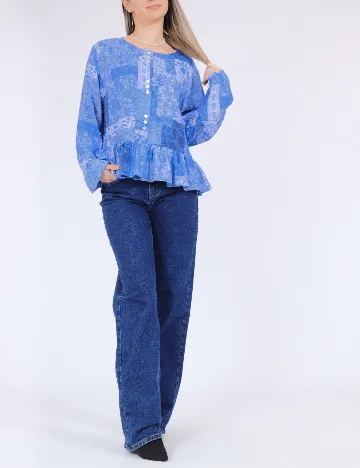 Bluza Vero Moda, albastru