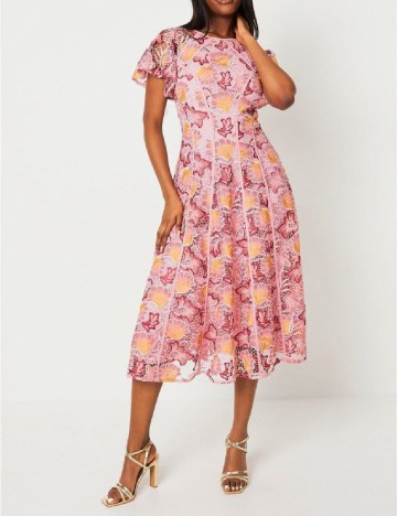 Rochie medie Coast, roz