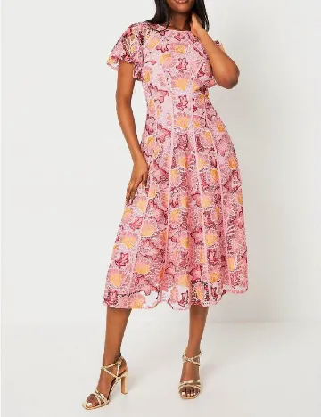Rochie medie Coast, roz