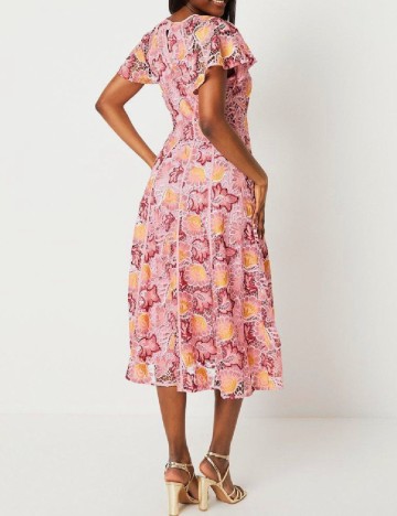 Rochie medie Coast, roz