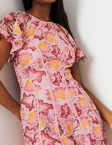 Rochie medie Coast, roz