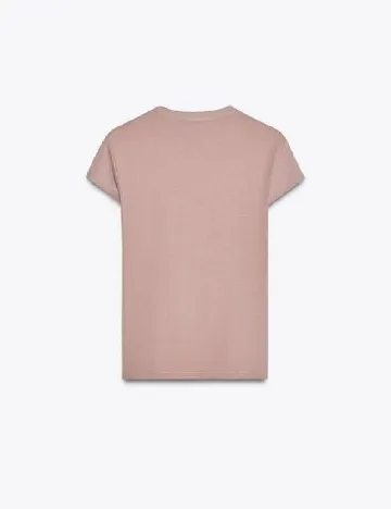 Tricou Zara, roz pudra
