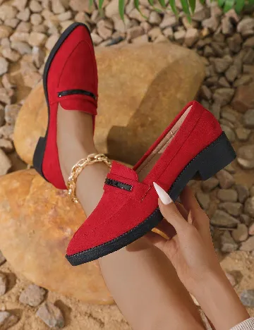 Pantofi SHEIN, rosu