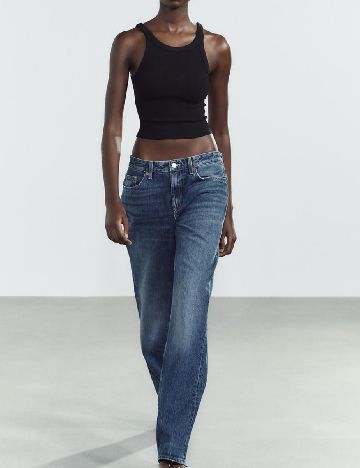 Top Zara, negru