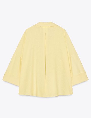 Camasa Oversize Zara, galben