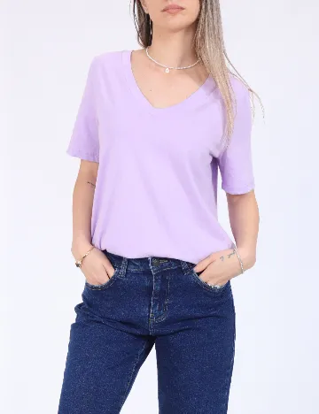 Tricou Pieces, mov