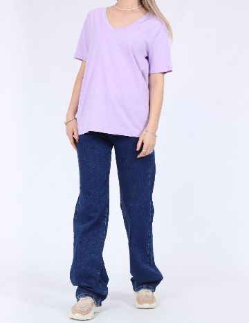 Tricou Pieces, mov