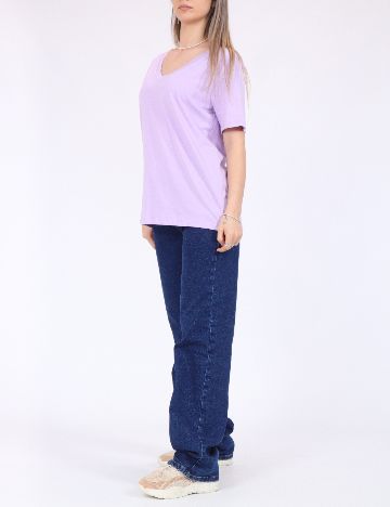Tricou Pieces, mov