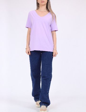 Tricou Pieces, mov