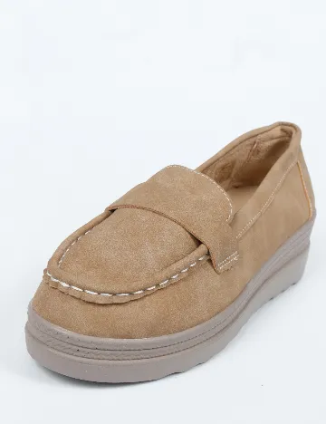 Mocasini SHEIN, maro