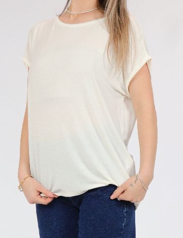 Tricou Vero Moda, ecru