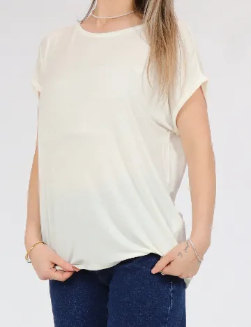 Tricou Vero Moda, ecru