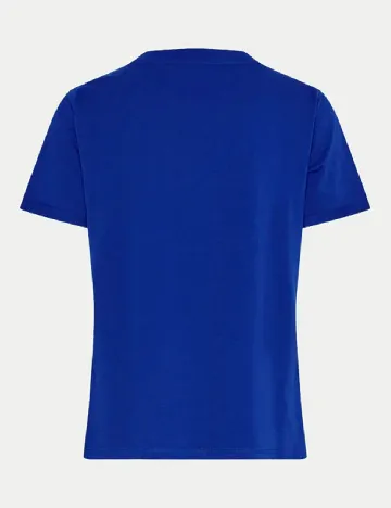 Tricou Pieces, albastru