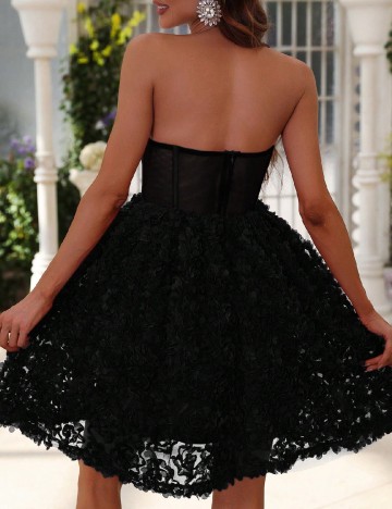 Rochie scurta Faeriesty, negru