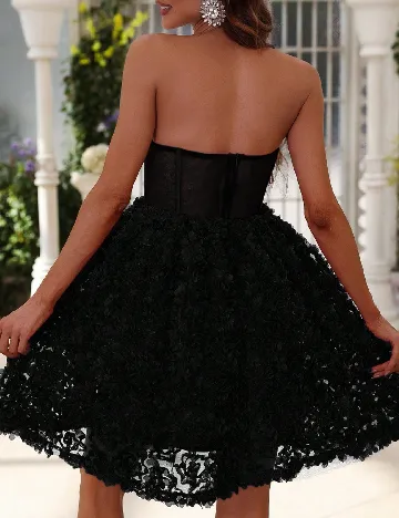 Rochie scurta Faeriesty, negru