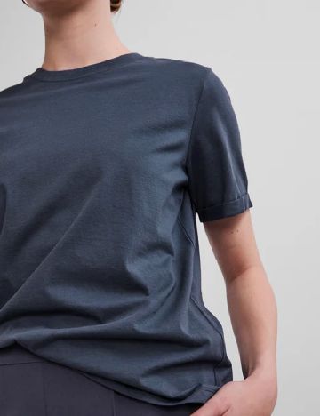 Tricou Pieces, bleumarin