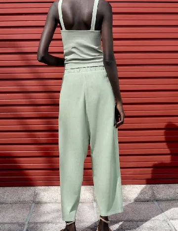 Pantaloni Zara, verde