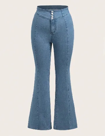 Blugi SHEIN CURVE, albastru