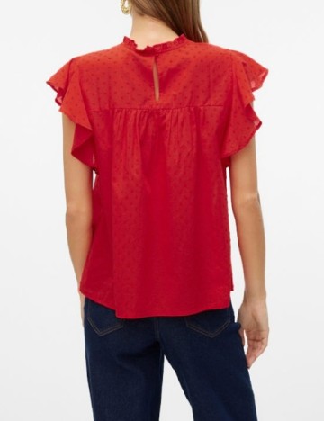 Bluza Vero Moda, rosu