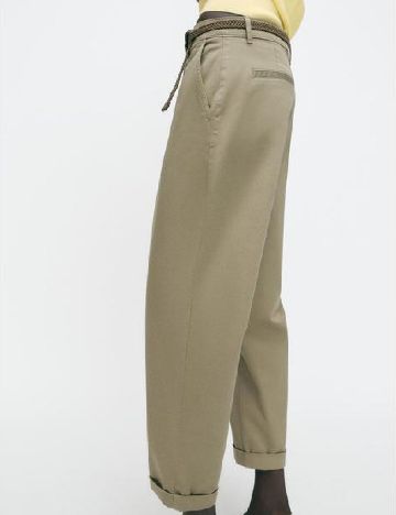 Pantaloni Zara, verde