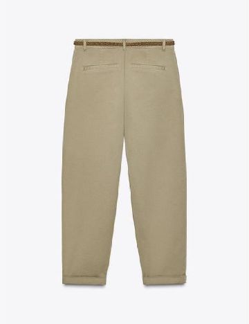 Pantaloni Zara, verde