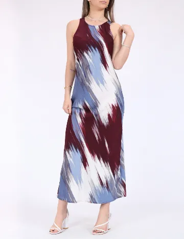 Rochie lunga Only, mix culori