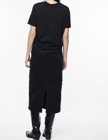 Tricou Pieces, negru