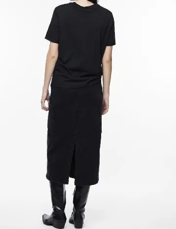 Tricou Pieces, negru