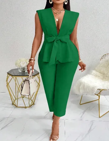 Compleu SHEIN CURVE, verde