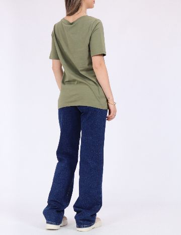 Tricou Pieces, verde