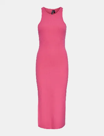 Rochie medie Pieces, roz