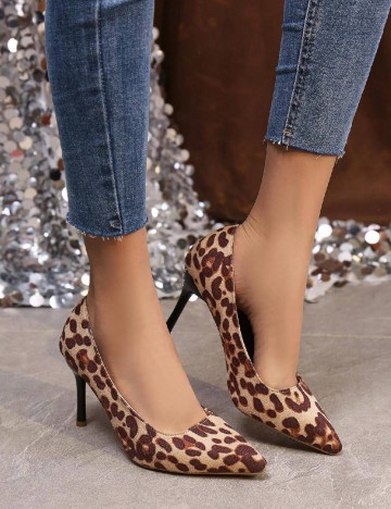 Pantofi SHEIN, animal print