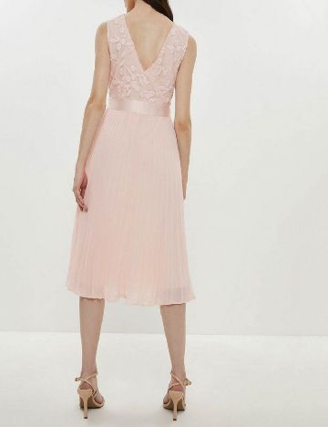 Rochie medie Coast, roz pal