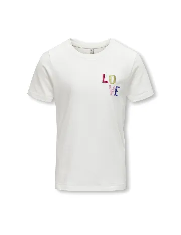 Tricou Kids Only, alb