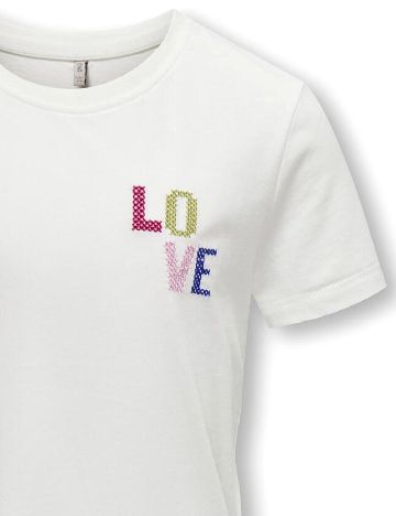Tricou Kids Only, alb