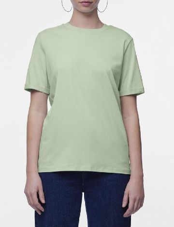 Tricou Pieces, verde
