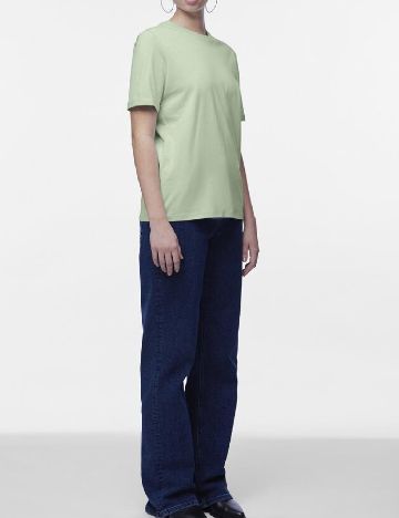 Tricou Pieces, verde