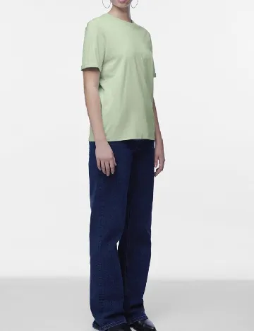 Tricou Pieces, verde
