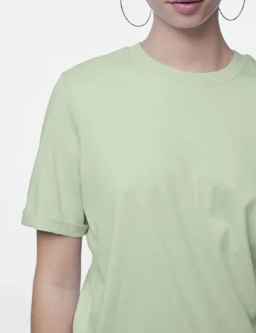 Tricou Pieces, verde