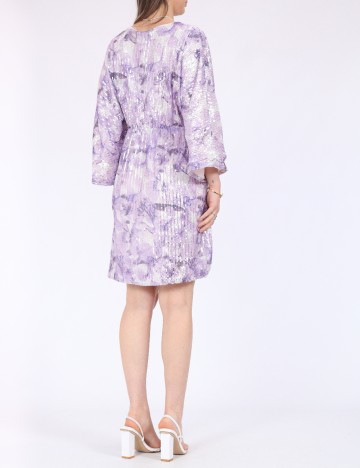 Rochie scurta Pieces, mov
