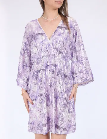 Rochie scurta Pieces, mov