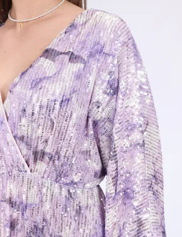 Rochie scurta Pieces, mov