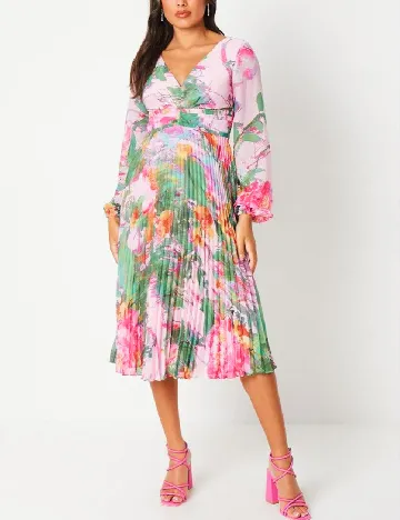 Rochie medie Coast, roz