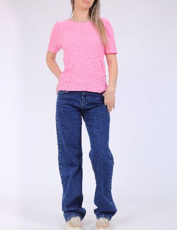 Tricou Pieces, roz