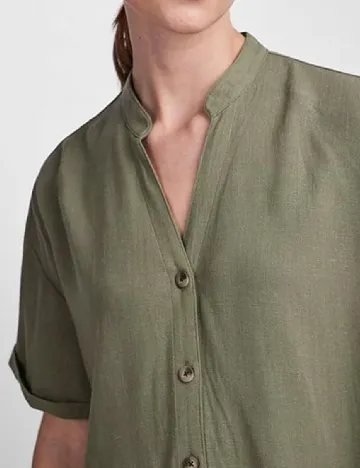 Rochie scurta Pieces, verde