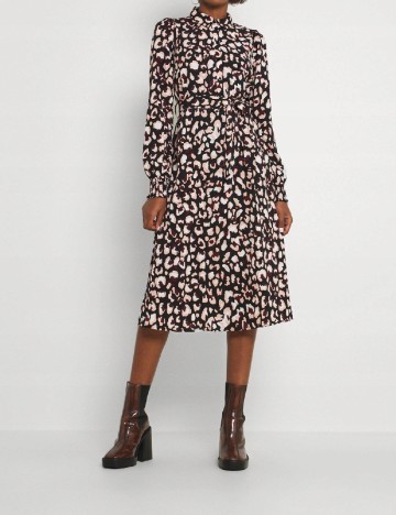 Rochie medie Pieces, mix culori