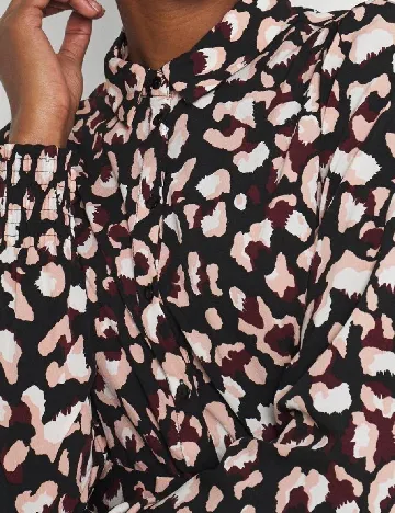 Rochie medie Pieces, mix culori