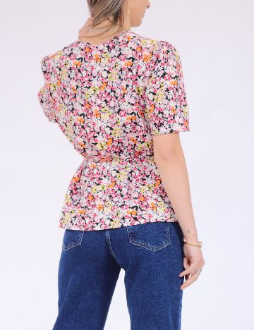 Bluza Pieces, floral print