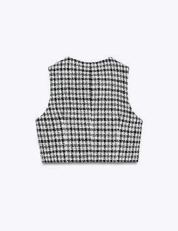 Vesta Zara, alb/negru